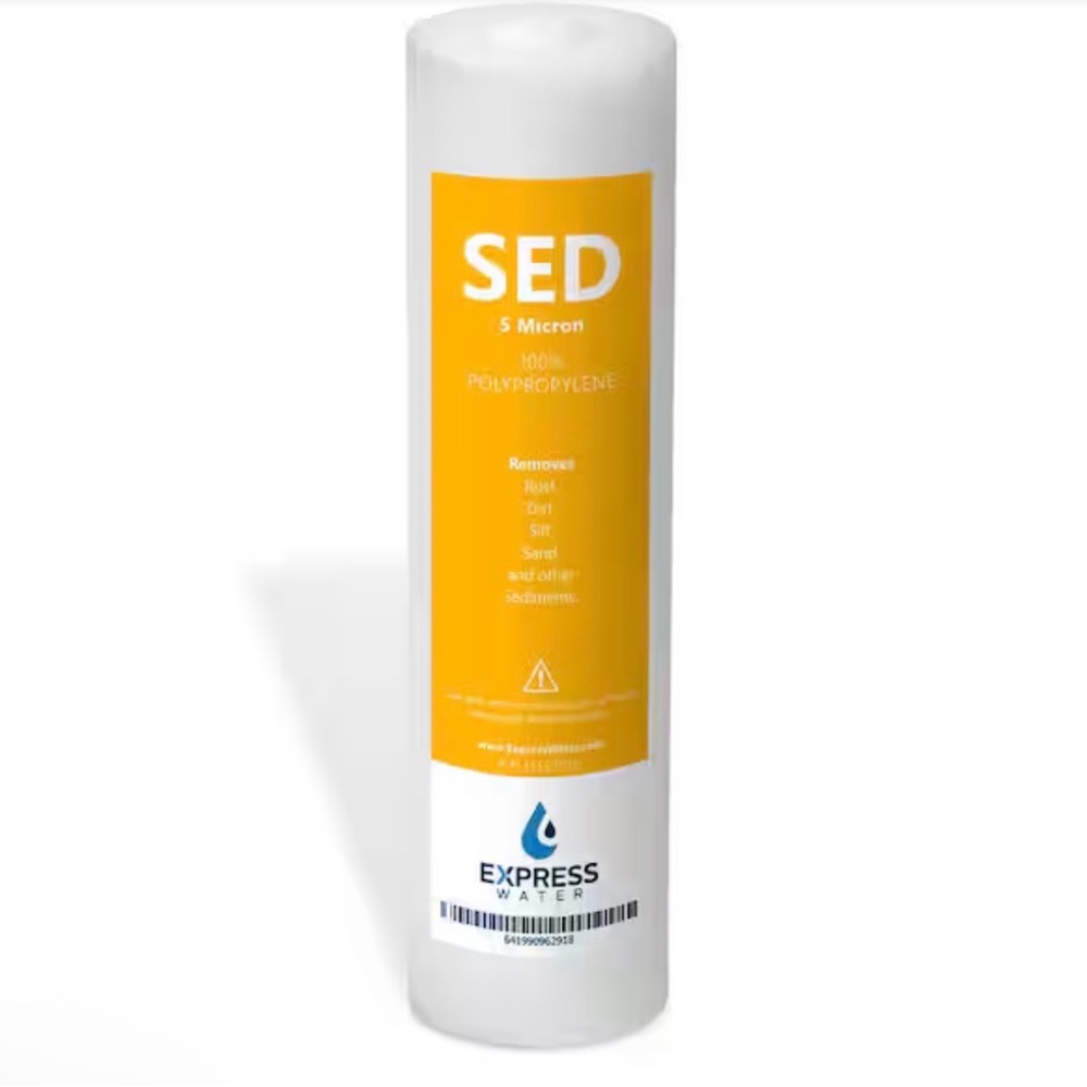 Express Water 5 Micron - Under Sink and Reverse Osmosis System Filters (1-Pack)